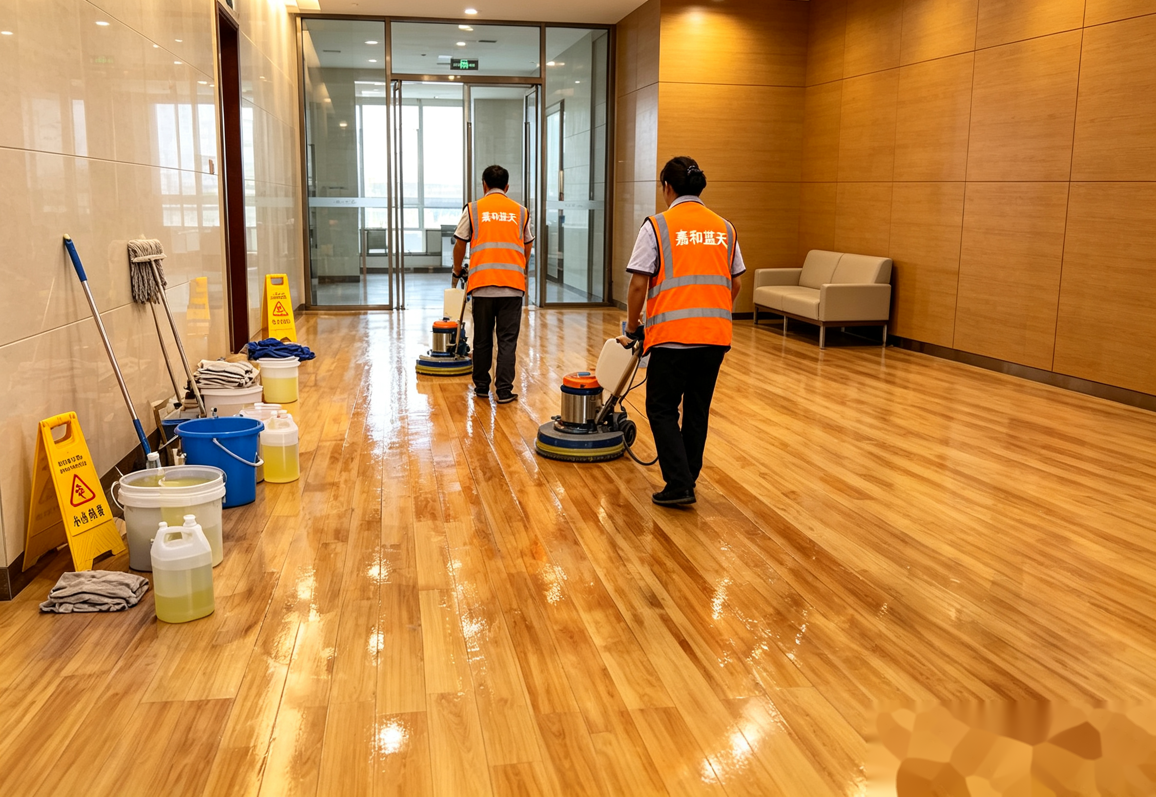 客户案例：新华网——媒体机构办公区保洁服务案例